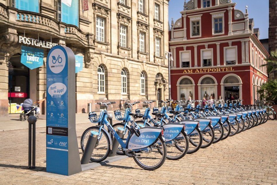 Vrnnextbike Station In Speyer