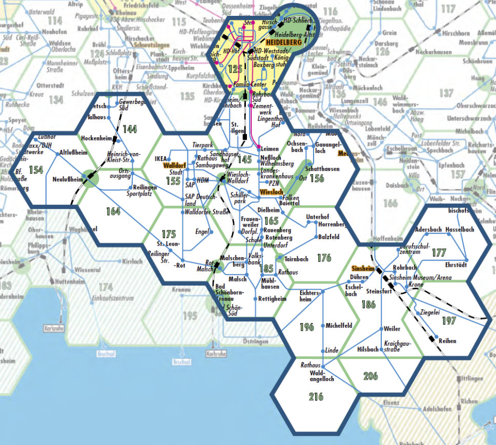 Aboplus Auszug Wabenplan